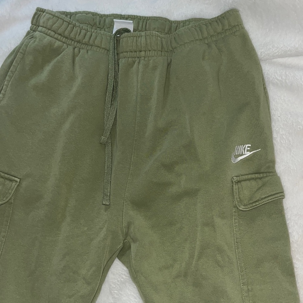 Green Nike Sweatpants